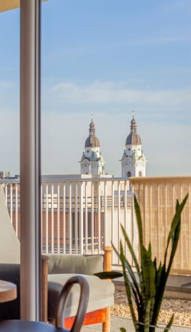 Terrace Sunset Serenity By Nw Budapest Kültér fotó